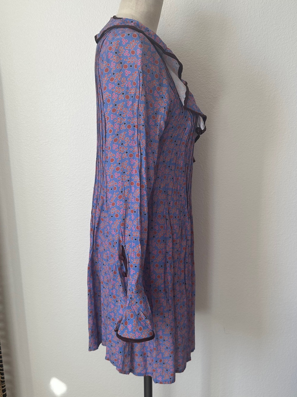 Free People Blossom Baby Mini Dress Periwinkle - Picture 7 of 8
